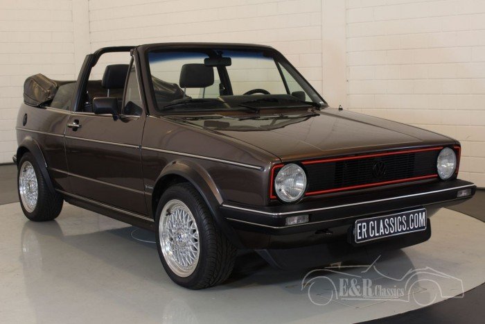 Verbanning Binnen Becks Volkswagen Golf mk1 Cabriolet 1984 te koop bij ERclassics