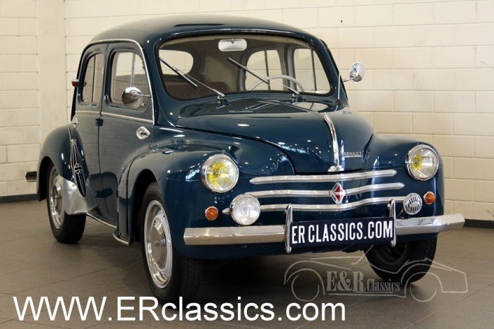Renault 4 CV Saloon 1956 a vendre