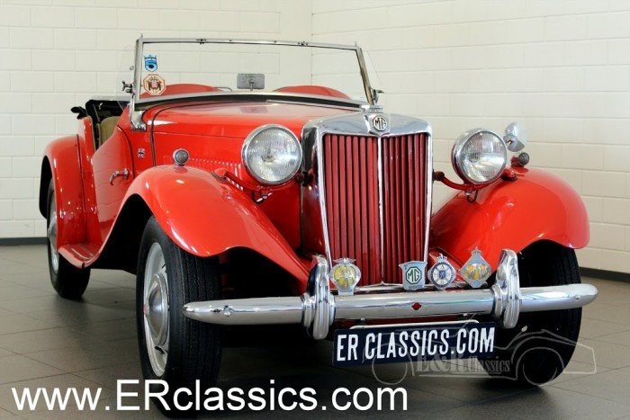 MG TD Cabriolet 1951 a vendre