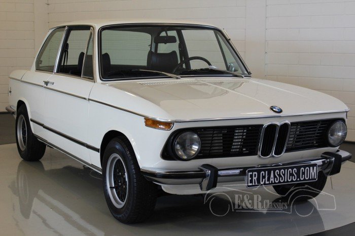 BMW 2002 1974 coupe Chamonix Weiss  a vendre