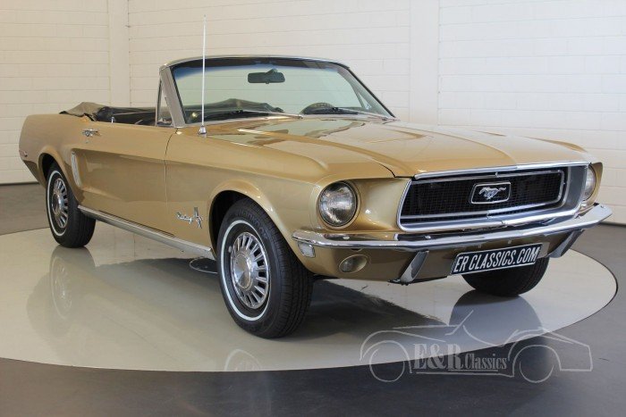 Ford Mustang Cabriolet V8 1968  a vendre