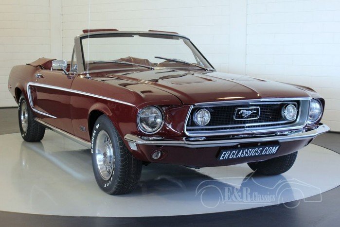 Ford Mustang GT cabriolet 1968 a vendre